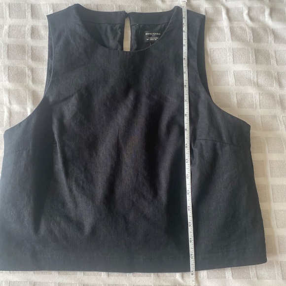 Banana Republic Linen Tank & Skirt set Black NEW - Picture 15 of 15